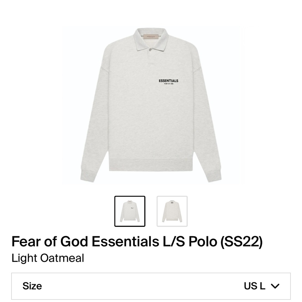 Essential L/S Polo